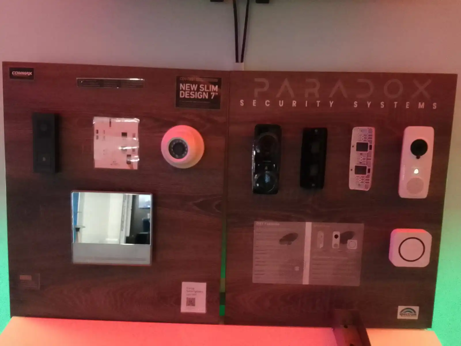 Modern CCTV camera protecting a home